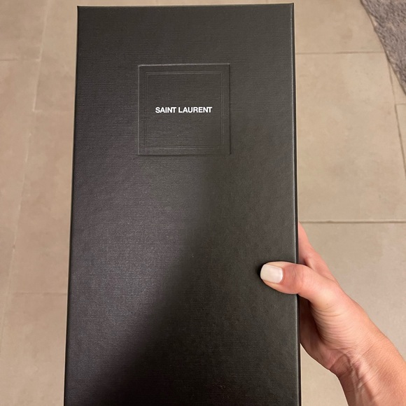 Black Saint Laurent Nu Pied Sandals - Picture 10 of 10